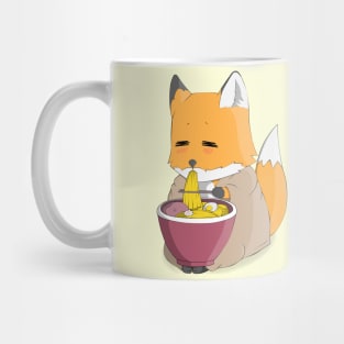 Fox and ramen Mug